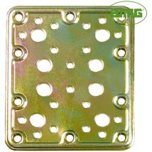 Piastra 504-80x100 acciaio dicromato (s) Amig