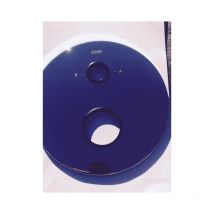 Paffoni - Placa redonda con dos agujeros para termostatos ZPIA037 Cromo