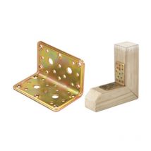 Piastra ang. acciaio tropic. art. 777 MM.100X100X100. Prezzo per 1 pezzo.