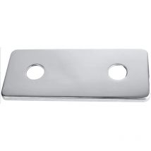 Piastra di copertura in acciaio inox per piastra a muro