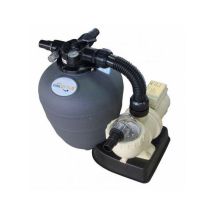Poolstyle - Gruppo Filtrante Monoblocco A Sabbia 0,33 Cv Per Piscina Interrate & Fuoriterra - 6 M3/h - Max 36.000 Lt