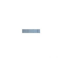 Piastra di supporto DIN GR300 GROOM - argento - GR309701
