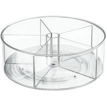 Piastra girevole compartimentata in plastica Linus