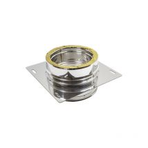 Piastra intermedia d.p. inox 316/304 d. Int. 100 - d. Est. 150