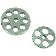Piastre in acciaio inox per tritacarne elettrici - n°22 foro mm.20