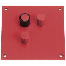 Made-in-italy - piastra piegaferro cm 18 x 18 ø mm 16