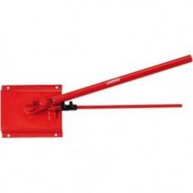 Piastra piegastaffe con manico √ò max mm 12. Prezzo per Pezzo.