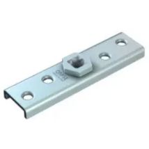 Piastra di Sospensione Rotante in Acciaio per Porte Scorrevoli – Compatibile con Perno M8 – Spessore Porta Minimo 25 mm – OMGE