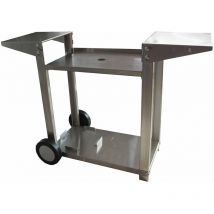 Piastra Tonio Carrello, Inox