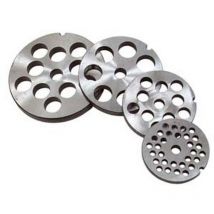 Piastre autoaffilanti in acciaio inox per tritacarne - N10/12 foro 6 (ART.11022/IR)