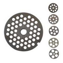 Piastre in acciaio al carbonio per tritacarne elettrici - N22 foro MM.6