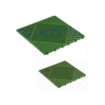 Dakota - Piastrella in Plastica Verde da Esterno e Giardino 40 x 40 cm Confezione da 6 pz