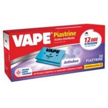 Piastrina per elettroemanatori con antiodore zanzare comuni e tigre - in confez. da pz.30 6 pezzi Vape