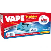 Vape - Piastrine antizancudos de celulosa 30 unidades