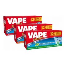 Vape - Piastrine Profumate per Insetticida Elettrico Antizanzare Cf. 30Pz