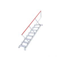 Scala industriale 6 gradini - Altezza raggiungibile 1.25m - 22110806/MCD
