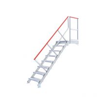 Scala industriale 9 gradini - Altezza raggiungibile 1.95m - 22211009/MCD