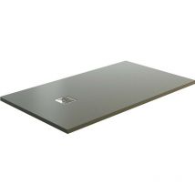GME - Piatti doccia extrasottili ardesia Colore: Grigio - Estensione: 160x80