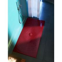 Flaminia - Piatto doccia 80×140 - water drop Colore:: Rosso Rubens