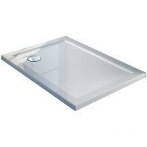 Piatto Doccia 70x110 cm in Acrilico Fosterberg Floret 2 Bianco Lucido