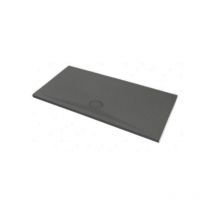 Azzurra - Piatto doccia 80x140 h.4 in ceramica nero Pietraceramica