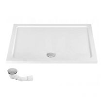 REA - piatto doccia acrilico savoy white 80X100