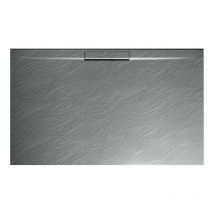 Incanthoo - Piatto Doccia 70x120xh3 cm Cemento - Composto di Resina e Minerali - Effetto Pietra H3 cm
