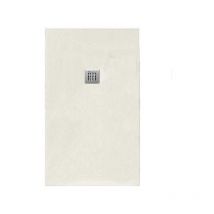 PIATTO DOCCIA EMOTION SERENITY EFFETTO PIETRA RETTANGOLARE Bianco cm 80 x 160
