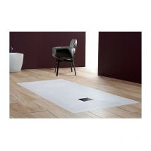 Cristina Ondyna - Piatto doccia 90x140 h.3 in marmoresina bianco di Tamanaco