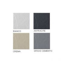 Cristina Ondyna - Piatto doccia 90x140 h.3 in marmoresina grigio cemento di - Cemento