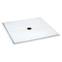 Incanthoo - Piatto Doccia 80x120 cm Ideale Per Disabili - Installazione Filo Pavimento - Acrilico - Antiscivolo - Piletta Inclusa