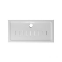 Ceramica Globo - Piatto doccia 70x140 h.4,5 in ceramica bianco lucido Docciaviva