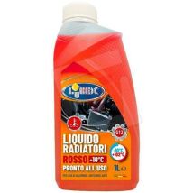 Liquido Radiatore Rosso 1L – Anticongelante, Anticorrosivo – -10°C a +102°C – DES