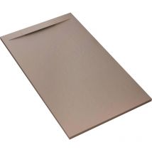Piatto Doccia in Pietra 80x160 cm Bonussi Ardesia Calcutta Moka