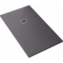 Bonussi - Piatto Doccia in Pietra 75x90 cm Canton Antracite