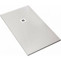 Bonussi - Piatto Doccia 90x170 cm in Pietra Everest Bianco