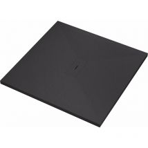 Bonussi - Piatto Doccia in Pietra 70x80 cm Manila Nero