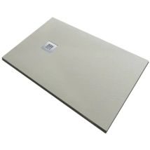 Solidstone - Piatto Doccia In Pietra Alto 2,8 Cm - Avorio Crema 80x100