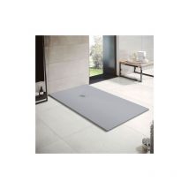 Piatto doccia in resina 70x70 cm Grigio Cemento