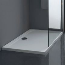 Piatto Doccia acrilico torino 90x75 cm alto 4,5 cm Bianco Lucido