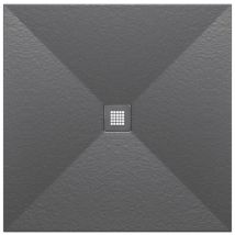 Piatto Doccia Linea Bliss Quadrato Misura: Grigio 7035 - Cm 70 X 70