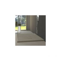 Morini - Piatto doccia olma marmo resina beige h=4 cm, 70 x 120 cm