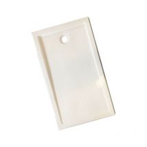 Cardinale - Piatto Doccia Resina 80 x 100 cm Superficie Sanitaria Antibatterica Antiscivolo