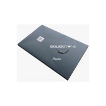 Piatto Doccia Piuma Solidstone Grafite 80x150