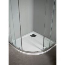 Kinedo - Piatto doccia ultrapiatto in Biotec 3cm 90x90 Surf corner PISUR30909BI