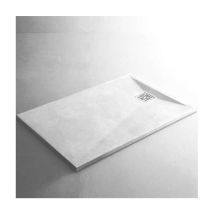 Arbi - Piatto Doccia wall 70x140xh3 cm in Tekno Resina - bianco