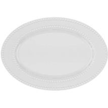Piatto ovale perle 33x23cm – Porcellana – Bianco – SG Secret De Gourmet