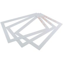 306201 Telaio in Plastica per Stesura Biscuit, 60cm lunghezza, 40cm Larghezza, 3cm Altezza - Piazza