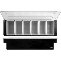 4061 Portacondimenti, Argento, 49 x 15 x 9 cm - Piazza