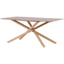 Piazza Esstisch 90x180 cm mocca.